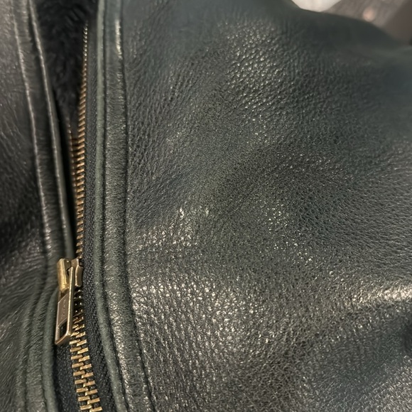 Winco Men’s Black Leather Jacket Size Large - Picture 8 of 8